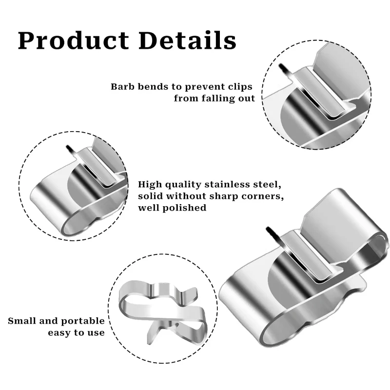 Cable clips8 Cable clips8